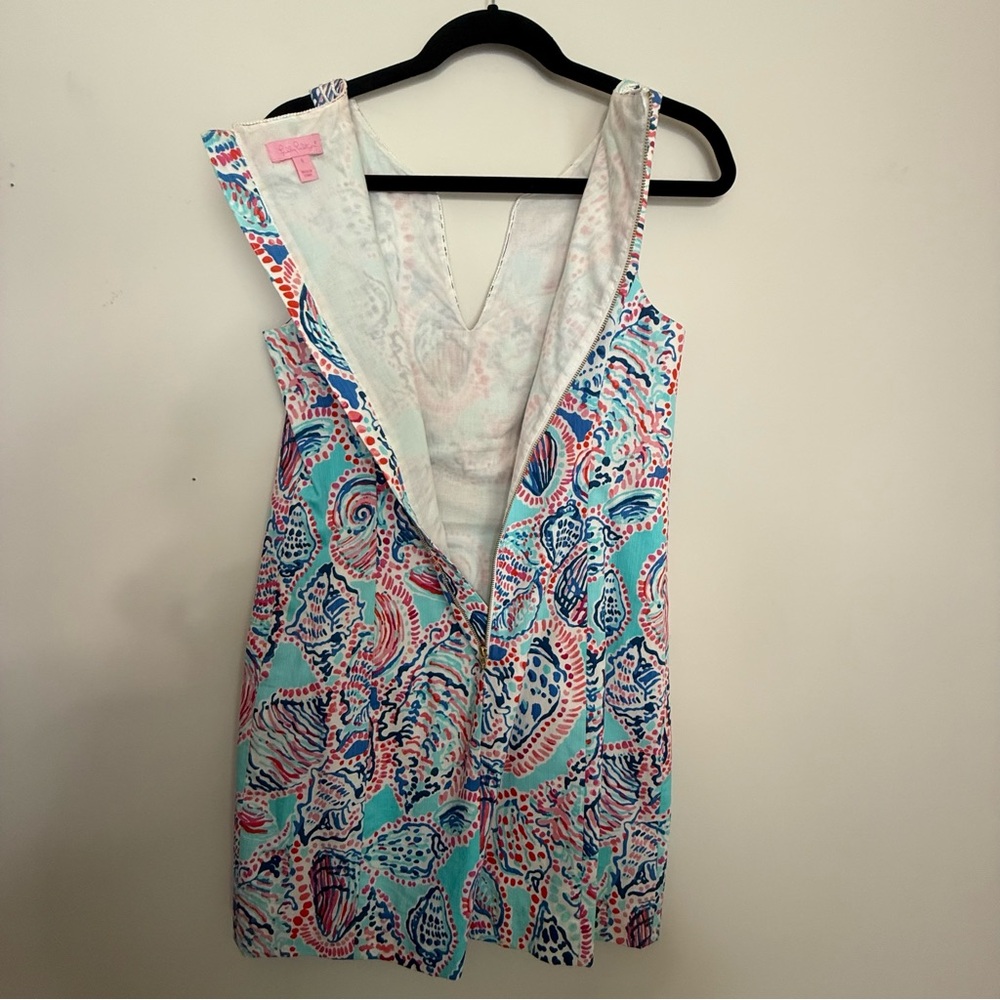 Preppy LILLY PULITZER Shell Me About It Gabby Dress Size 6 - Picture 8 of 17